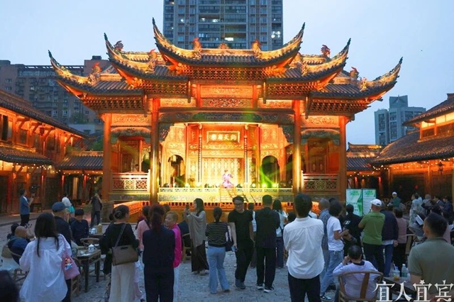 横店NPC空降宜宾!金华宜宾组CP同台“邀客”(图4) 4.jpg