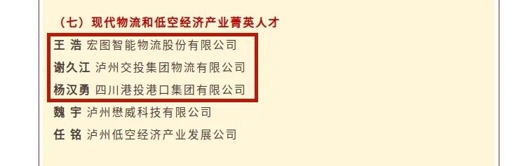 泸州市物流行业4名人才入选2025年度“酒城英才计划”(图3) 人3.jpg