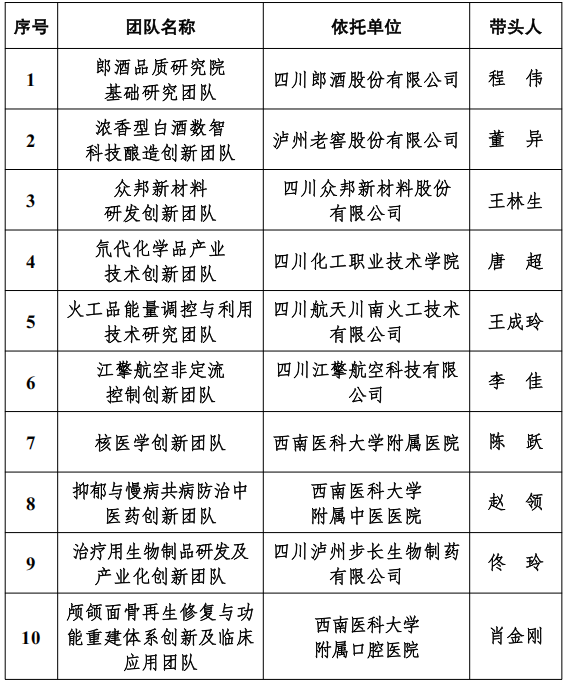 “英才计划”名单发布,泸州临港经开区9人上榜 !(图1) 123.png