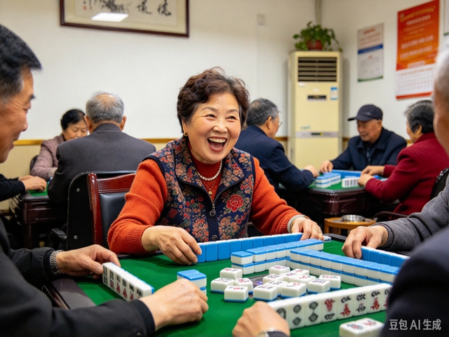 泸州嬢嬢爱打麻将,一坐一整天,屁股……(图1) 麻将1.jpg