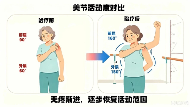 肩周炎别硬扛!53岁阿姨亲历治疗:终于能梳头、能做饭了(图4) 康4.jpg