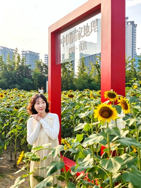 多巴胺金色系!宜宾这片花海太出片了(图9) 9.jpg