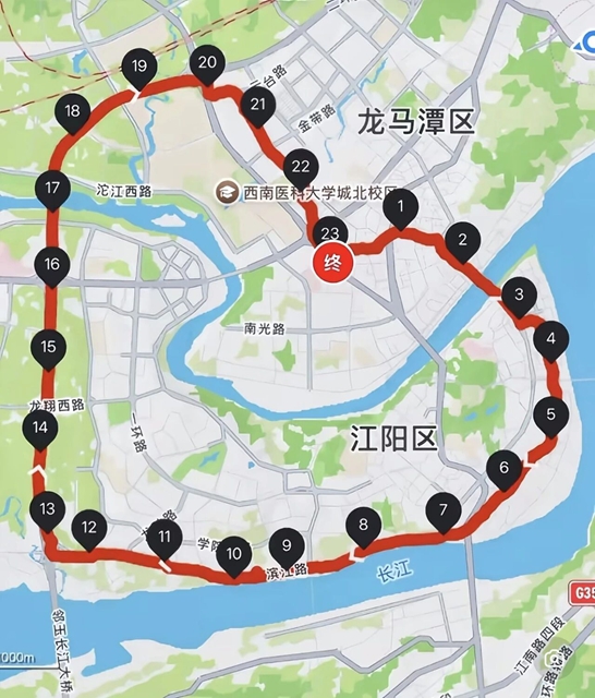 “泸州之心”城市徒步路线来啦!龙马潭就是你的“心窝窝”(图1) 心1.jpg