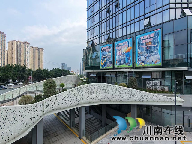 龙驰广场主体全面完工┃龙马潭明年5月将新添一站式生活新地标(图1) 龙驰广场外立面-(2).jpg