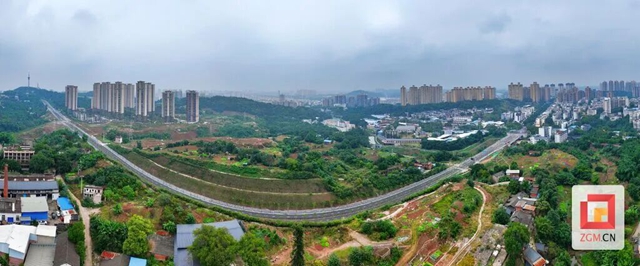 横跨三大行政区!自贡这条交通要道全面竣工验收(图1) 交通1.jpg