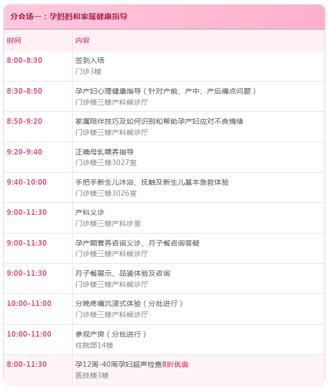 本周五来泸州市人医 这三家单位联合举行关爱孕产妇身心健康公益活动(图2) 会1.png