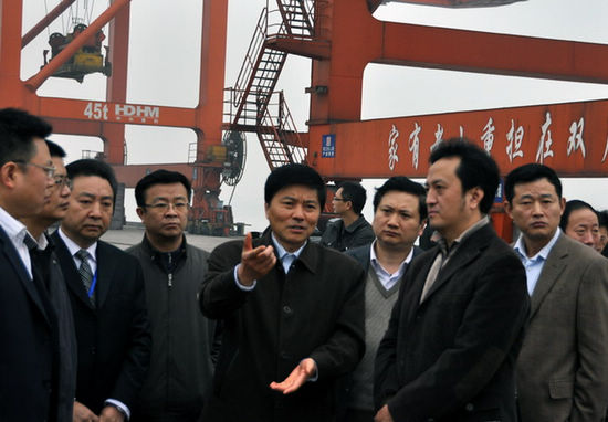 刘国强率队调研龙马潭区重点工程建设情况(图1)