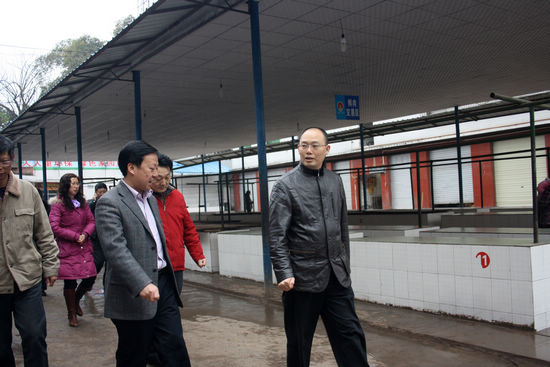 龙车镇：环境治理示范工程受市督查组肯定(图1)