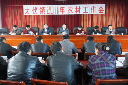 太伏镇“六注重”加强农村工作(图1)