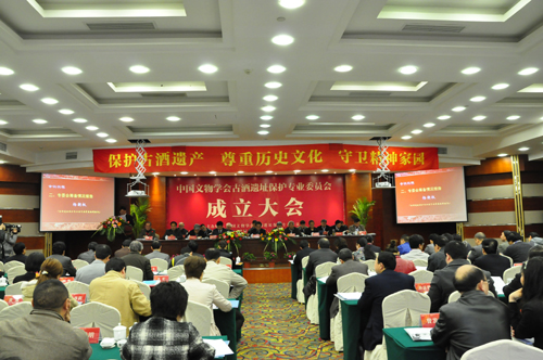 中国文物学会古酒遗址保护专业委员会在泸州成立(图1) 中国文物学会古酒遗址保护专业委员会在泸州成立(图1)