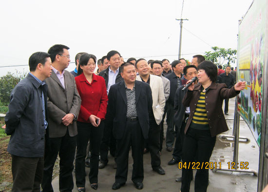 江阳区组团到合江县交流建设经验