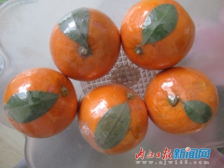 新鲜水果也能假冒？(图1)