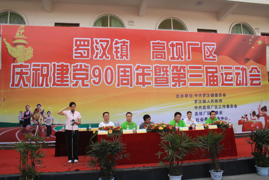 泸州：罗汉镇召开第三届运动会(图1)
