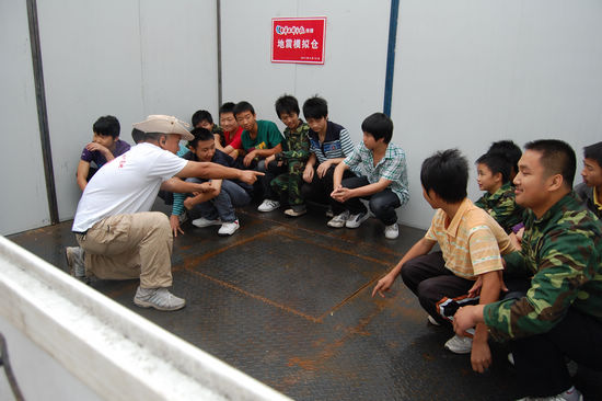 “5.12”三周年纪念日&nbsp;泸州学生体验“地震”(图6)