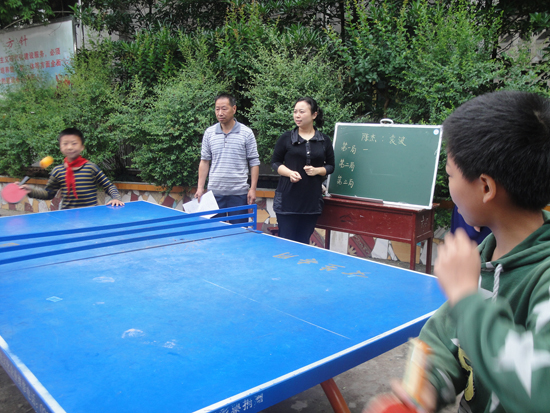 白节中心校春季球类运动会开幕(图2)