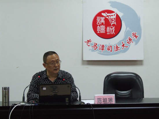 龙马潭区举办《中华人民共和国侵权责任法》法制讲座(图2)