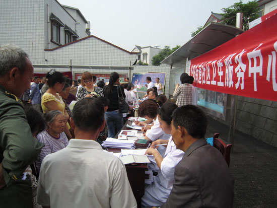 “江阳区农民健康促进行动”走进白湾村(图3)