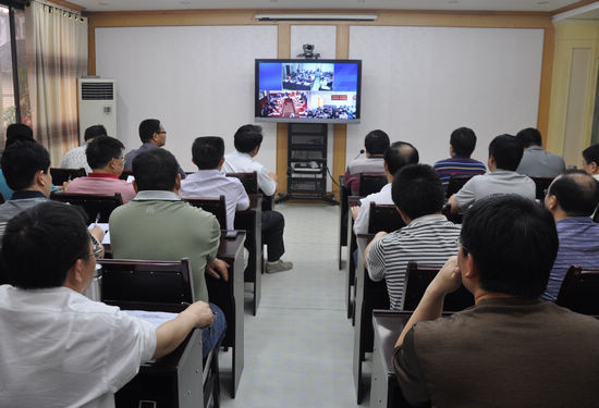 威达公司召开首次防止较大事故视频会