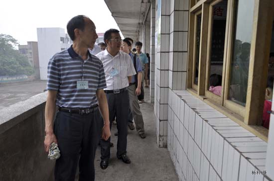 泸州3万学生迎战中考&nbsp;市领导巡视检查(图3)