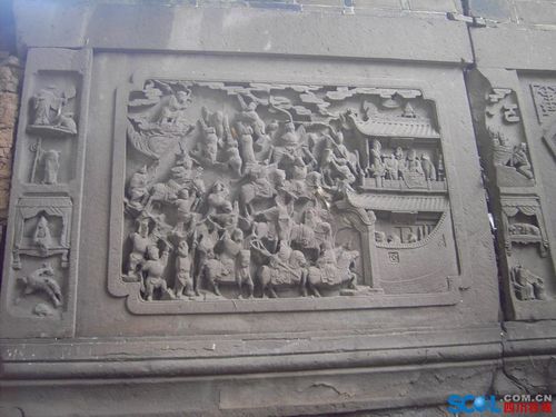 泸州分水陈家大院精美石刻(图6)