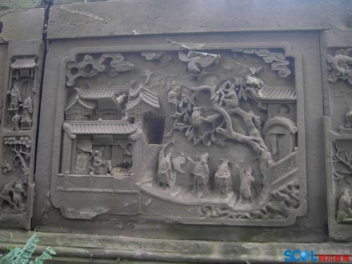 泸州分水陈家大院精美石刻(图5)