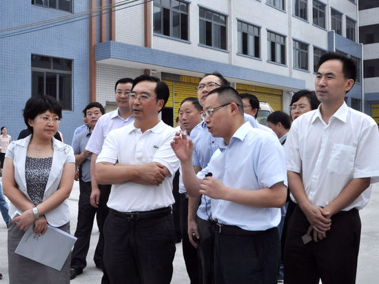 朱以庄调研泸州经济开发区