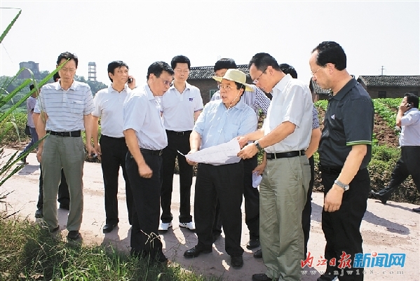 唐利民调研新坝大桥装饰工程和保障性住房建设选址情况