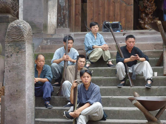 《川西剿匪记》在尧坝顺利拍摄(图2)