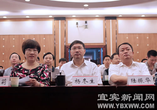 宜宾党政机关组织广大党员干部集中收看庆祝建党90周年大会(图4)