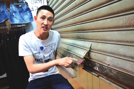开张才几天，泸州珠子街6家商铺集体被偷