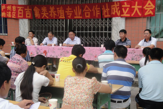 白节镇:成立禽类养殖专业合作社(图1) 白节镇:成立禽类养殖专业合作社(图1)