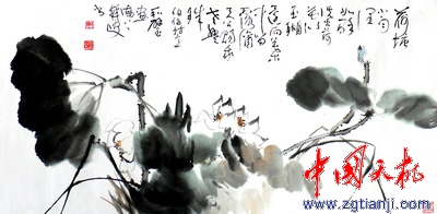 泸州籍画家刘和璧重庆举行写意荷花展(图1) 泸州籍画家刘和璧重庆举行写意荷花展(图1)