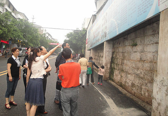 泸州市爱卫办检查指导泰安镇创建全国卫生乡镇工作