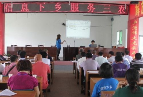 马岭镇开展科技下乡活动(图1)