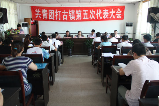 打古镇：卯足干劲&nbsp;团员青年勇当党的后备军(图1)