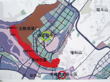 宜宾新地标酒圣广场开建 江北棚户区即将"脱胎换骨"(图1) 宜宾新地标酒圣广场开建 江北棚户区即将"脱胎换骨"(图1)