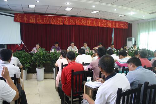 龙车镇：&nbsp;表彰先进，深入推进环境治理