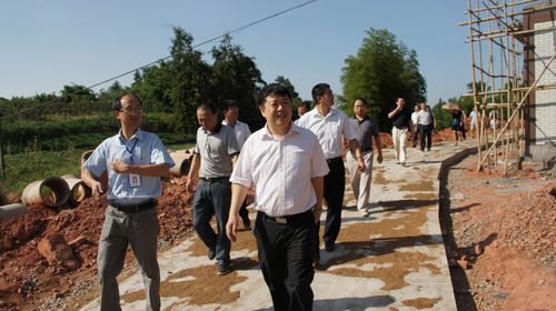 纳溪区委书记陈冠松到天仙新农村建设示范片调研(图1) 纳溪区委书记陈冠松到天仙新农村建设示范片调研(图1)