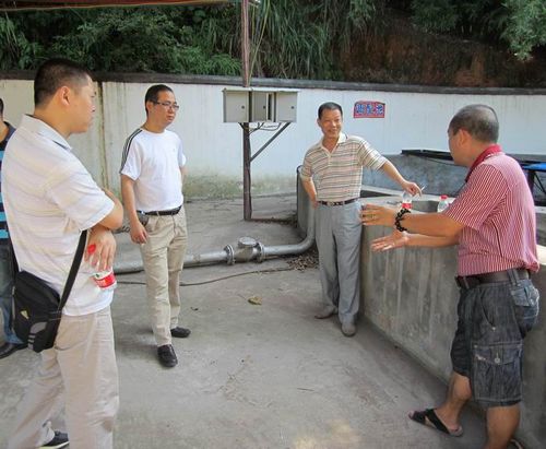 市环保局、市畜牧局莅临纳溪区调研畜禽养殖总量减排