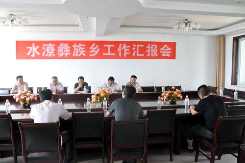 叙永县县长陈景强视察水潦旱情