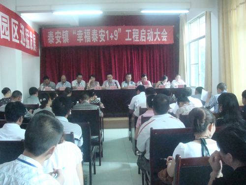 泰安镇:固本强基工程启动 经济发展成果镇村共享(图1) 泰安镇:固本强基工程启动 经济发展成果镇村共享(图1)