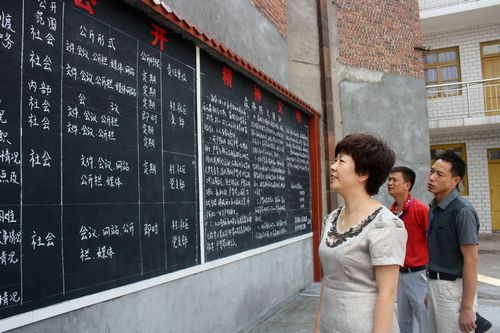 龙车镇：党务公开工作获肯定