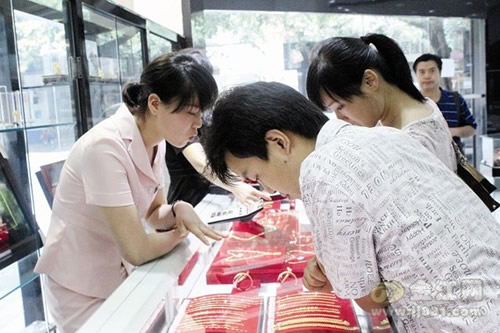 宜宾千足金价格月内三连跳(图1)