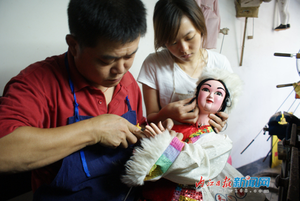 资中木偶：古老神奇的制作技艺(图4)
