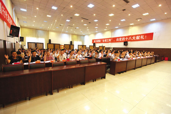 江阳区党代表会议召开(图3)