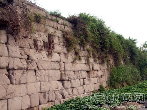 宜宾现元代古山寨 寨墙大部分完好(图2) 宜宾现元代古山寨 寨墙大部分完好(图2)