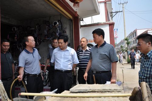 泸州市委常委、常务副市长杨松柏视察水潦彝族乡旱情