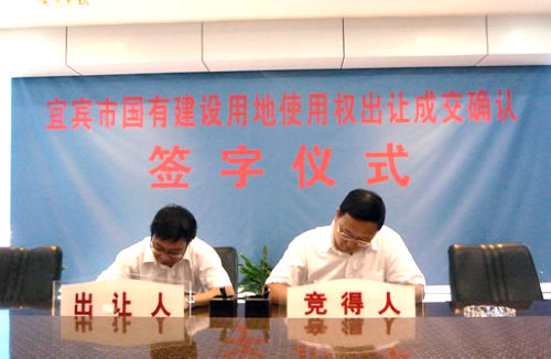 5000元/㎡&nbsp;宜宾南岸西区大地坡A4-1地块拍出(图3)