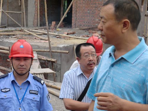 水尾镇&nbsp;&nbsp;专项整治建筑施工行业