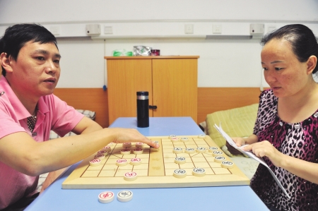 泸州走出的盲人棋士廖昌强